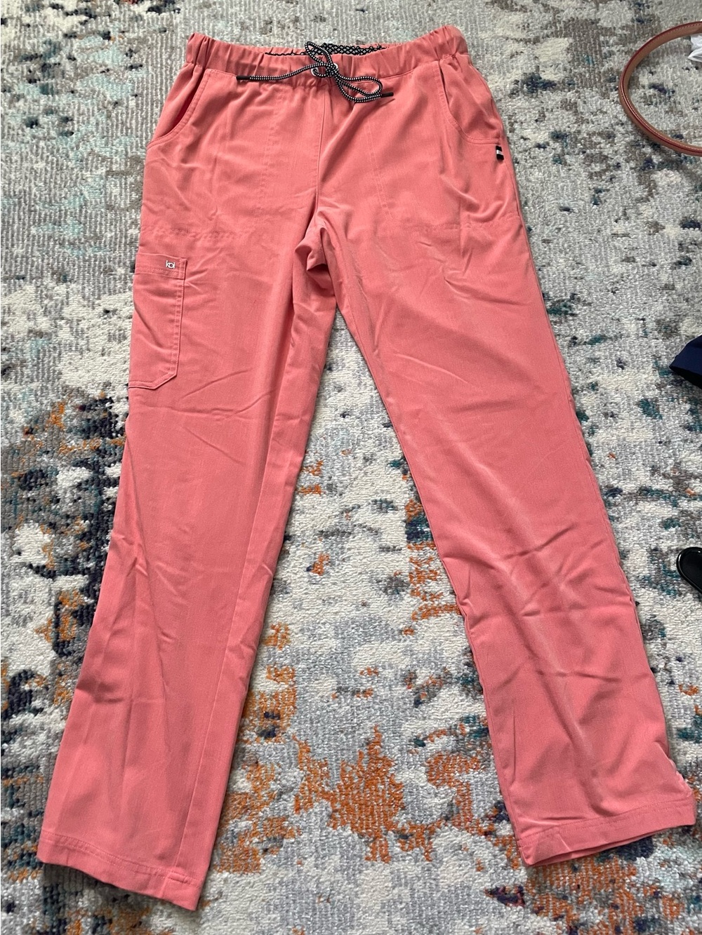 Koi NextGen Coral Drawstring Scrub Pants